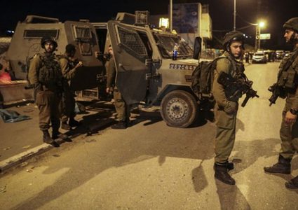 الاحتلال يقتحم مادما جنوب نابلس