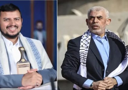 رئيس حركة حماس يحيى السنوار يوجه رسالة إلى زعيم جماعة أنصار الله الحوثي