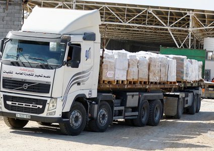 وزارة التنمية الاجتماعية تُدخل مساعدات إغاثية إلى شمال قطاع غزة