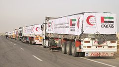 الإمارات تلبي احتياجات الأشقاء الفلسطينيين الأساسية في غزة ضمن جهودها الإنسانية