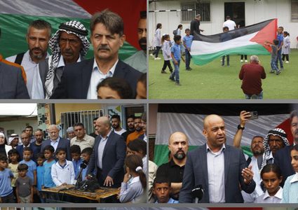 محافظ أريحا يتفقد مدرسة الكعابنة ويعلن حملة لتعزيز صمود تجمع عرب المليحات