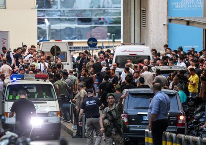 استنفار الطواقم الطبية التابعة للهلال الأحمر الفلسطيني في لبنان