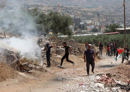 اندلاع مواجهات عقب اقتحام الاحتلال المغير شرق رام الله