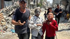 شهداء وجرحى في قصف الاحتلال لمنزل في دير البلح