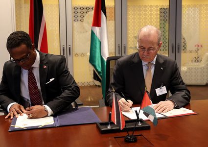 مصطفى يلتقي وزراء من الجزائر وبلغاريا وماليزيا وفرسان مالطا وترينيداد وتوباغو