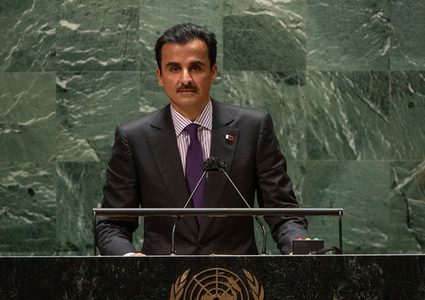 أمير دولة قطر: عدم التدخل لوقف العدوان الإسرائيلي على غزة فضيحة كبرى