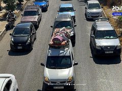 نزوح مستمر لآلاف اللبنانيين من مدينة صور ومناطق جنوبي لبنان بسبب عدوان الاحتلال.