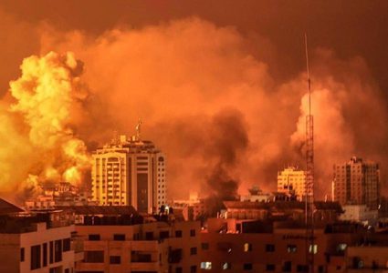 استشهاد مواطن وزوجته وطفليهما في غارة للاحتلال على منزل في جباليا