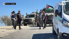 الوقفة الأسبوعية بالقرب من جبل صبيح في بيتا جنوب نابلس.