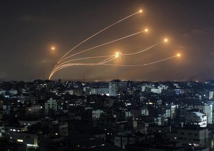 صواريخ من حزب الله تجاه حيفا