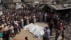 20 شهيدًا خلال يوم في غزة
