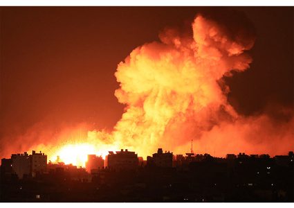 ثلاثة شهداء ومصابون في قصف للاحتلال على مخيم النصيرات