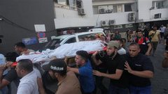 استشهاد 3 مواطنين في خزاعة يرفع حصيلة عدوان الاحتلال على خان يونس الى 43