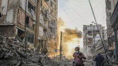 آثار الدمار الكبير الذي خلفه قصف الاحتلال في الضاحية الجنوبية لبيروت