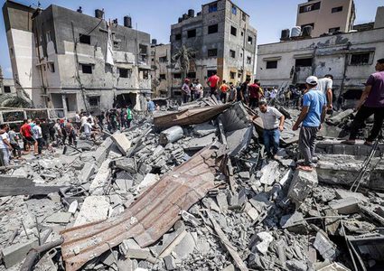 استشهاد 7 مواطنين في قصف للاحتلال على جباليا ومخيم النصيرات