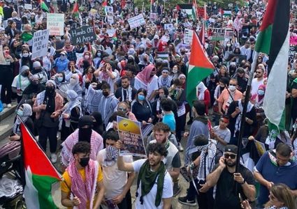 مسيرات متواصلة في الشوارع الأميركية تنديدا باستمرار الحرب على غزة