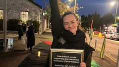 وقفة تحت عنوان "كلنا مع المقاومة الفلسطينية" في إيرلندا تزامنا مع الذكرى الأولى لعملية طوفان