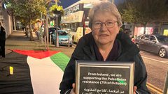 وقفة تحت عنوان "كلنا مع المقاومة الفلسطينية" في إيرلندا تزامنا مع الذكرى الأولى لعملية طوفان