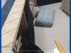 من الخراب والدمار الذي أحدثه جيش الاحتـ.ـلال في منزل المواطن معتز نصاصرة بعد مداهمته في بلدة بيت فوريك شرق نابلس.