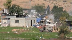 الاحتلال يهدم بركة زراعية في قرية فروش بيت دجن شرق نابلس