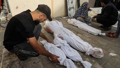 55 شهيدا و166 اصابة خلال يوم في غزة