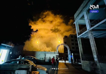 4 شهداء بقصف الاحتلال مجموعة مواطنين بحي الشيخ رضوان شمال غزة