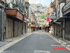 إضراب شامل بنابلس حدادًا على أقمار نابلس الأربعة