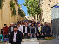 الاحتلال يمنع المواطنين من أداء وإقامة صلاة الجمعة في الحرم الإبراهيمي الشريف