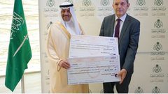 السعودية تتبرع بمبلغ 2 مليون دولار للأونروا لدعم لاجئي فلسطين