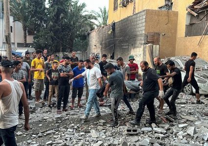 شهداء ومصابون اثر قصف الاحتلال مناطق في خان يونس ومخيم النصيرات