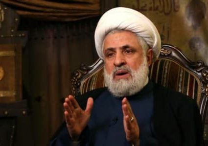 نعيم قاسم: الحل هو وقف إطلاق النار ولن يعود الاسرائيليون الا بعد وقف القتال