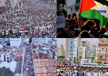هافانا تنتفض من أجل فلسطين .. مظاهرة حاشدة بقيادة الرئيس الكوبي