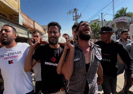 أهالي فقوعة يشيعون جثمان الشهيدة حنان أبو سلامة