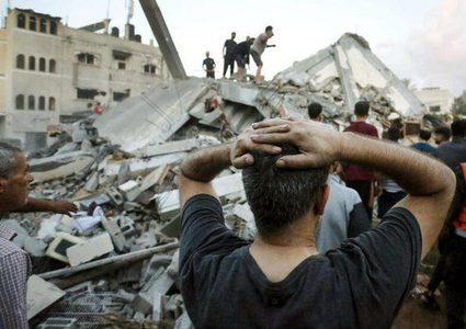 تسعة شهداء جراء استهداف الاحتلال منزلا في مخيم المغازي