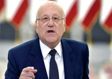 ميقاتي: نرفض الوصاية الإيرانية على لبنان