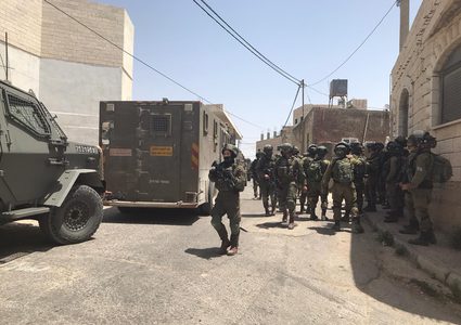 الاحتلال يقتحم قرية أودلا جنوب نابلس