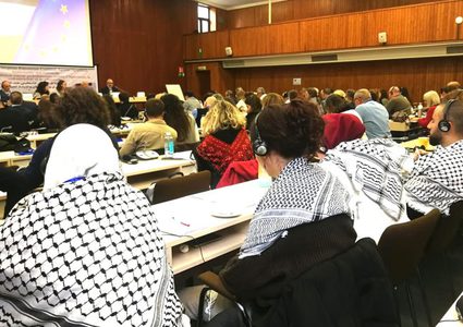بروكسل: انطلاق أعمال المؤتمر الاوروبي الفلسطيني لمناهضة الابارتهايد والاستعمار