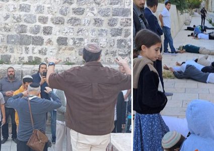 مستوطنون يقتحمون الاقصى ويؤدون صلوات تلمودية فيه