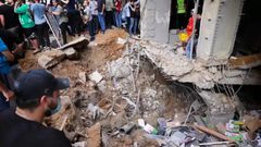 استشهاد 6 أطفال ونساء بقصف للاحتلال على بعلبك