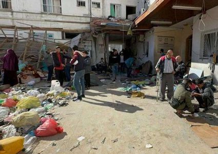 استشهاد الطبيب محمد غانم بنيران مسيرة إسرائيلية في بيت لاهيا