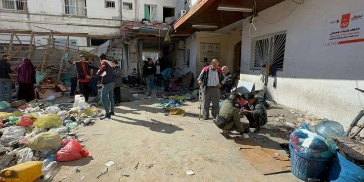 استشهاد الطبيب محمد غانم بنيران مسيرة إسرائيلية في بيت لاهيا