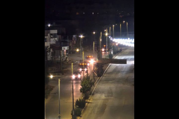 قوات الاحتلال تقتحم مدينة قلقيلية