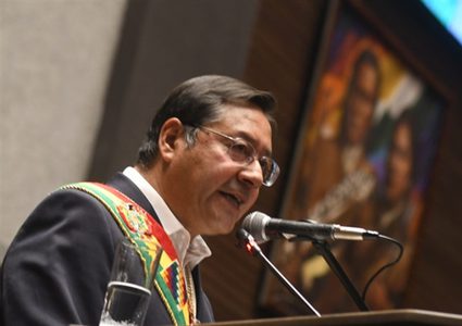 الرئيس البوليفي يؤكد استمرار دفاعه عن حقوق الشعب الفلسطيني