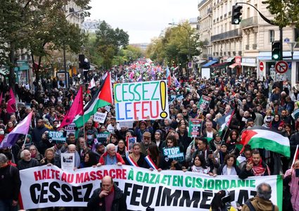 مظاهرة في البوسنة تندد بالعدوان على غزة