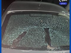 مستوطنون يحطمون مركبات المواطنين في قرية رامين شرق طولكرم