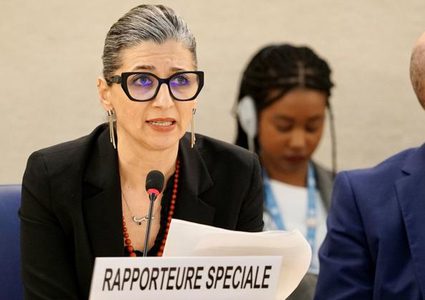 إسرائيل تهاجم من جديد المقررة الأممية فرانشيسكا ألبانيزي وتدعوها للاستقالة