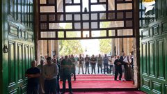 40 ألفا يؤدون صلاة الجمعة في المسجد الأقصى المبارك