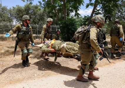 إصابة 9 إسرائيليين بصواريخ اطلقت من لبنان