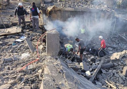 12 شهيدا في غارات إسرائيلية على بعلبك شرق لبنان