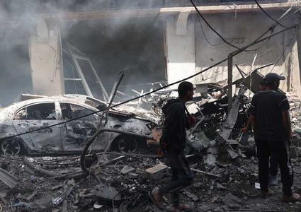 غارات جديدة على النصيرات وبيت لاهيا